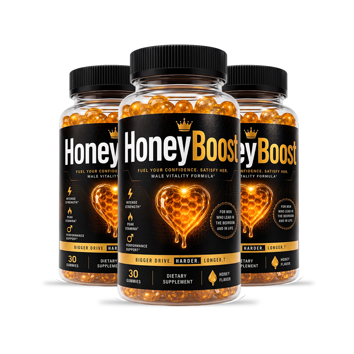HoneyBoost male vitality honey gummies